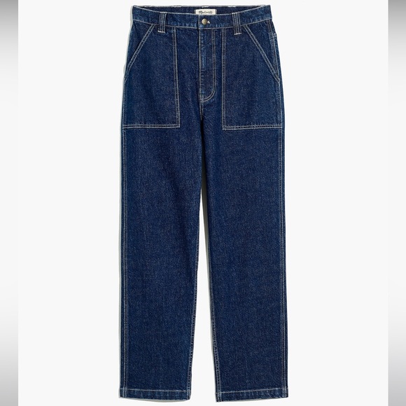 NWT! Madewell Workwear Collection Relaxed Surplus Jeans- size 28 - Picture 1 of 7